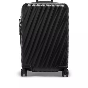 Tumi Black Diagonal-Textured Spinner Carry-On